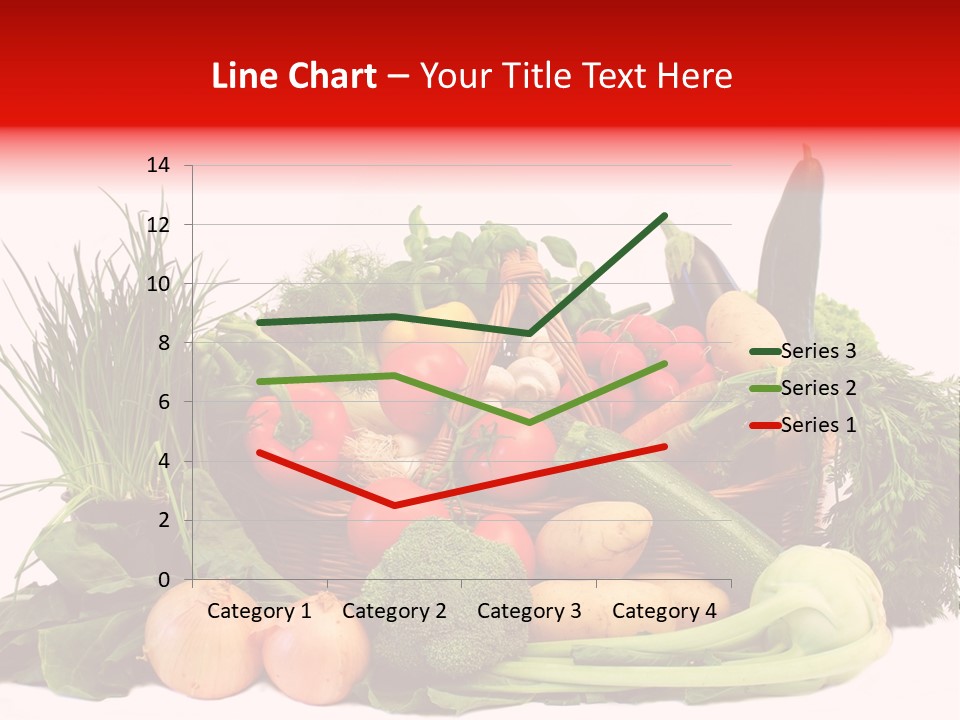 Zucchini Garten Fenchel PowerPoint Template