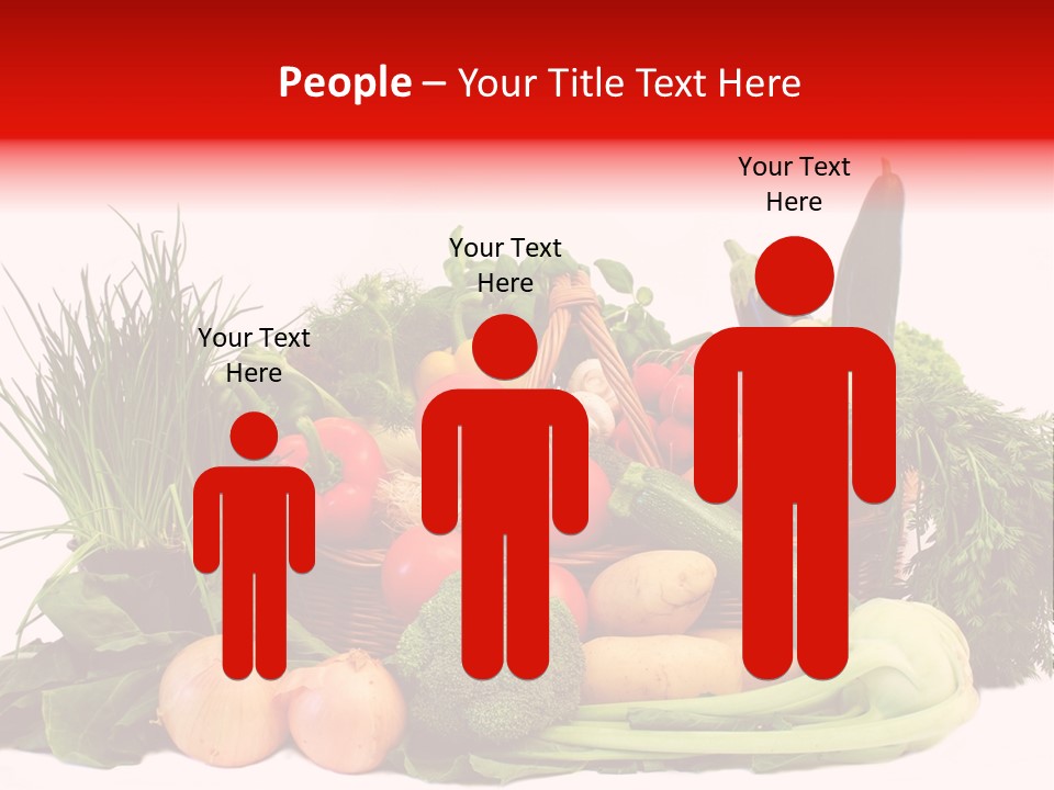 Zucchini Garten Fenchel PowerPoint Template