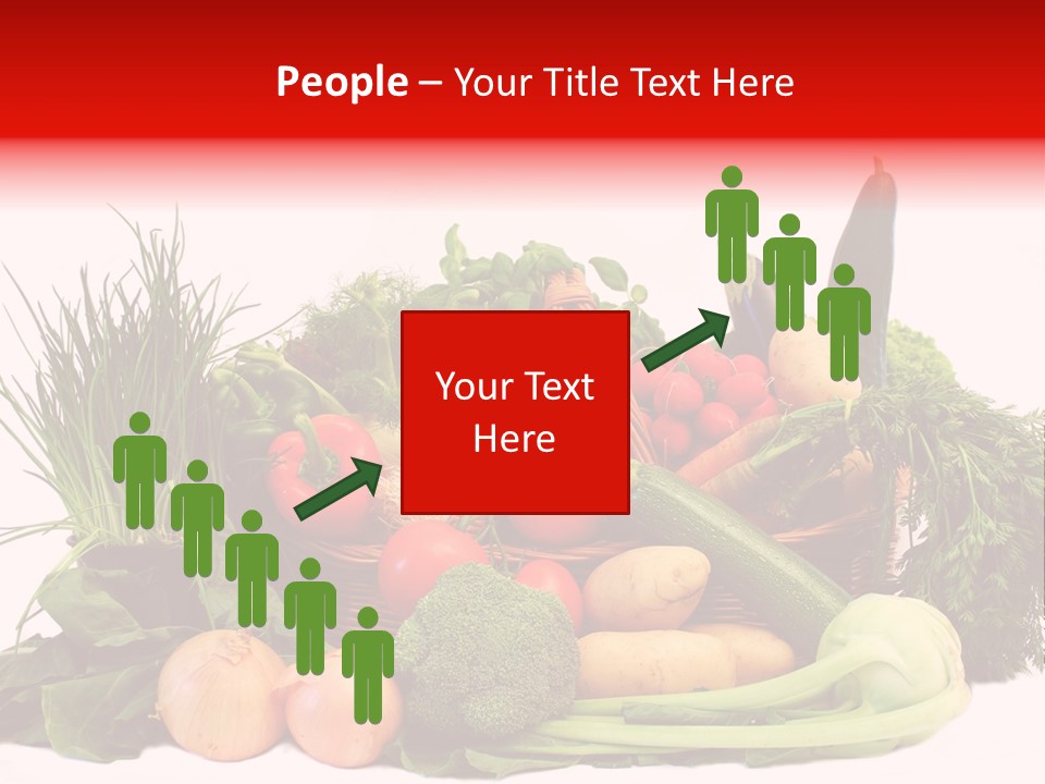 Zucchini Garten Fenchel PowerPoint Template