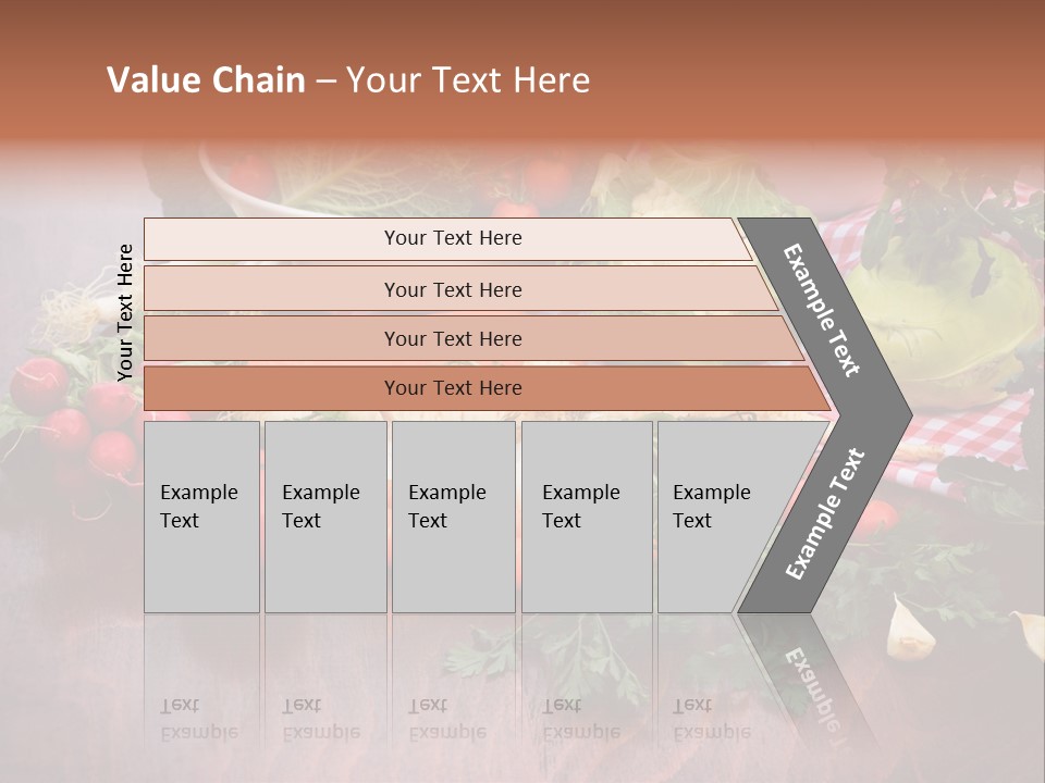 Outdoor Broccoli Kohlrabi PowerPoint Template