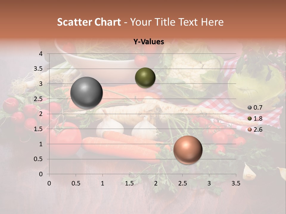Outdoor Broccoli Kohlrabi PowerPoint Template