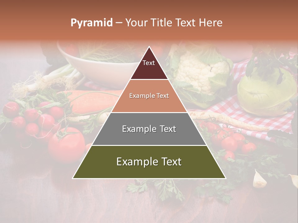 Outdoor Broccoli Kohlrabi PowerPoint Template