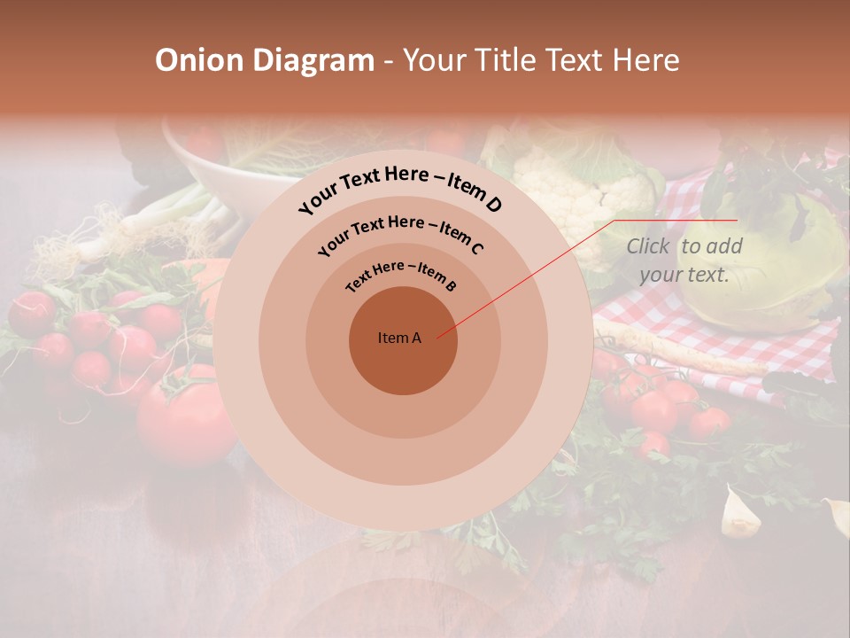 Outdoor Broccoli Kohlrabi PowerPoint Template