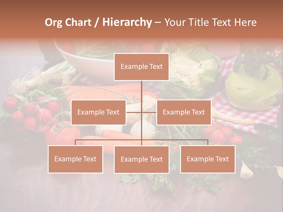 Outdoor Broccoli Kohlrabi PowerPoint Template
