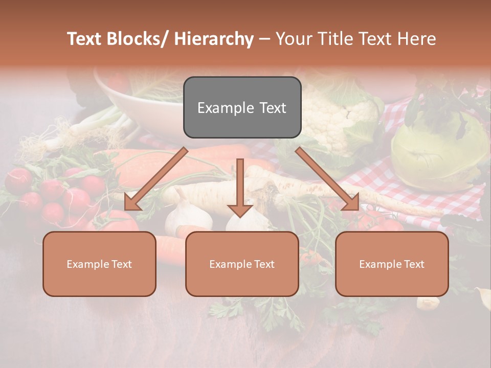Outdoor Broccoli Kohlrabi PowerPoint Template