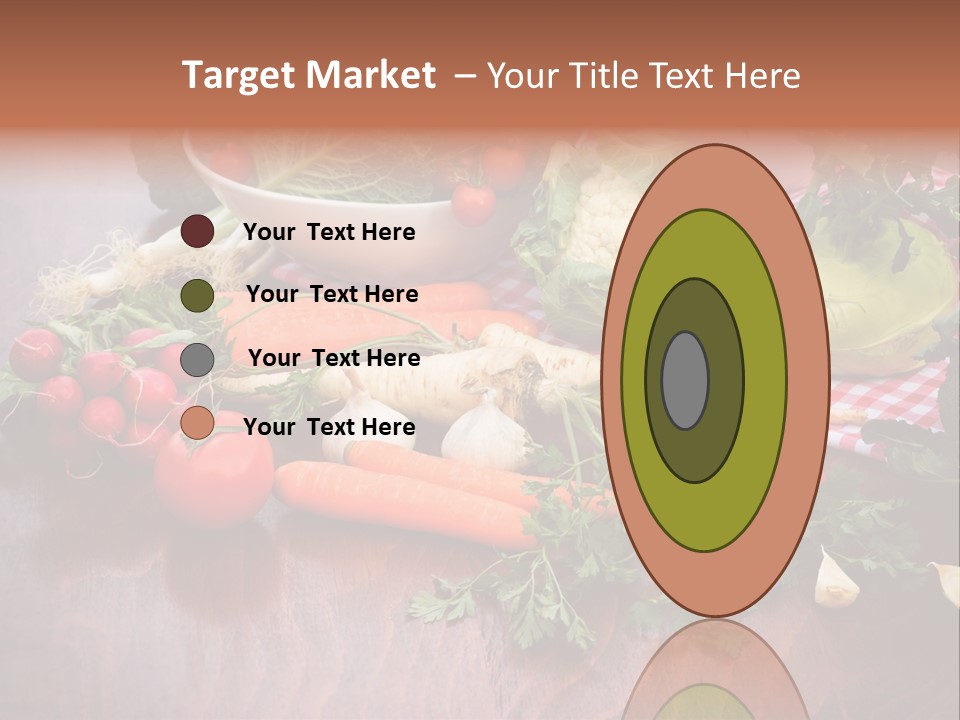 Outdoor Broccoli Kohlrabi PowerPoint Template