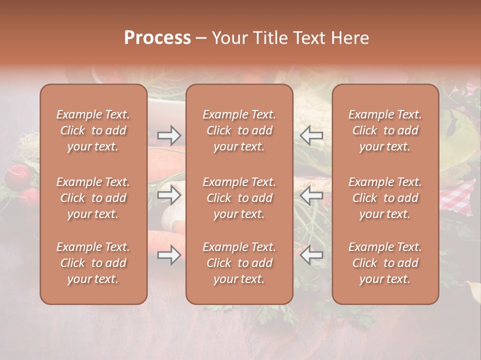 Outdoor Broccoli Kohlrabi PowerPoint Template