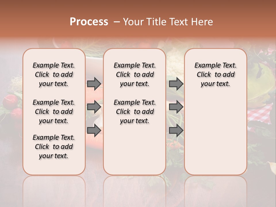 Outdoor Broccoli Kohlrabi PowerPoint Template