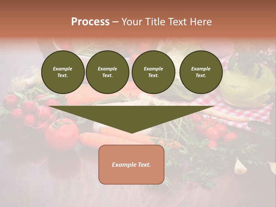 Outdoor Broccoli Kohlrabi PowerPoint Template