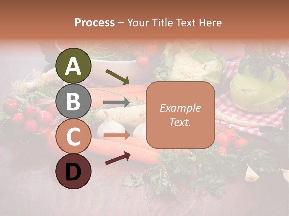 Outdoor Broccoli Kohlrabi PowerPoint Template