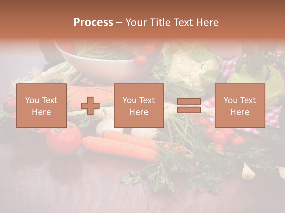 Outdoor Broccoli Kohlrabi PowerPoint Template