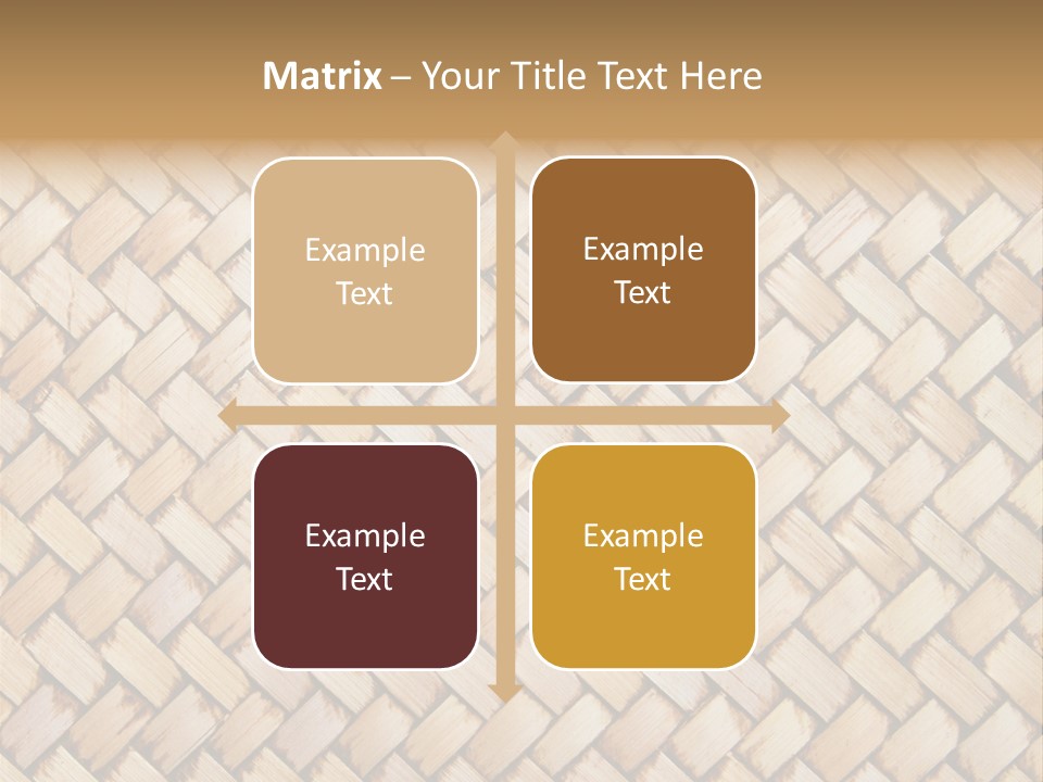 Wallpaper Yellow Basket PowerPoint Template