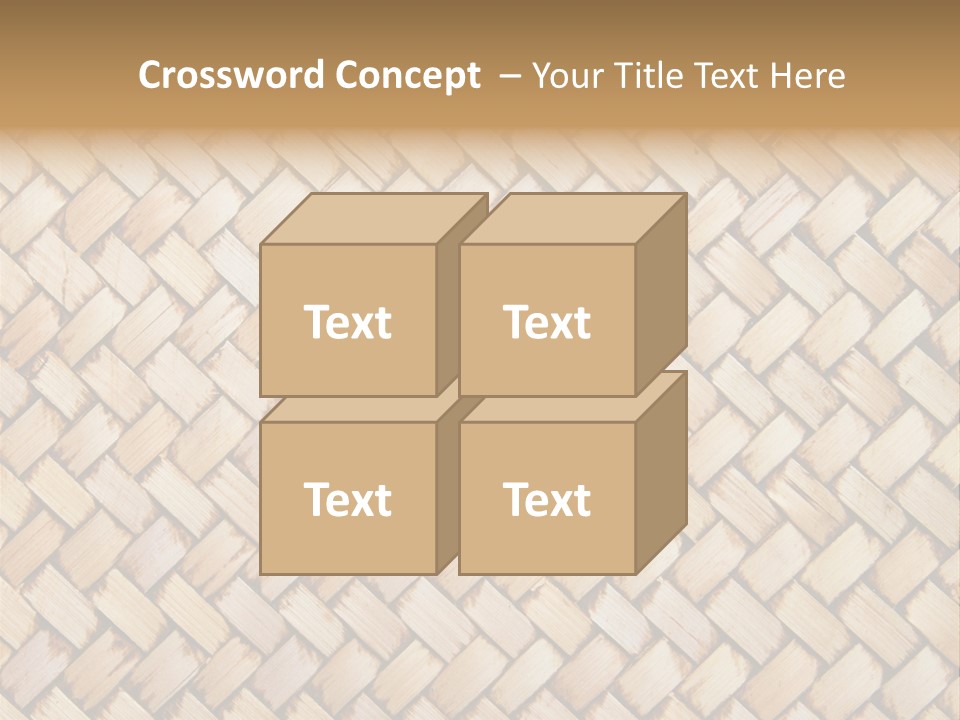 Wallpaper Yellow Basket PowerPoint Template