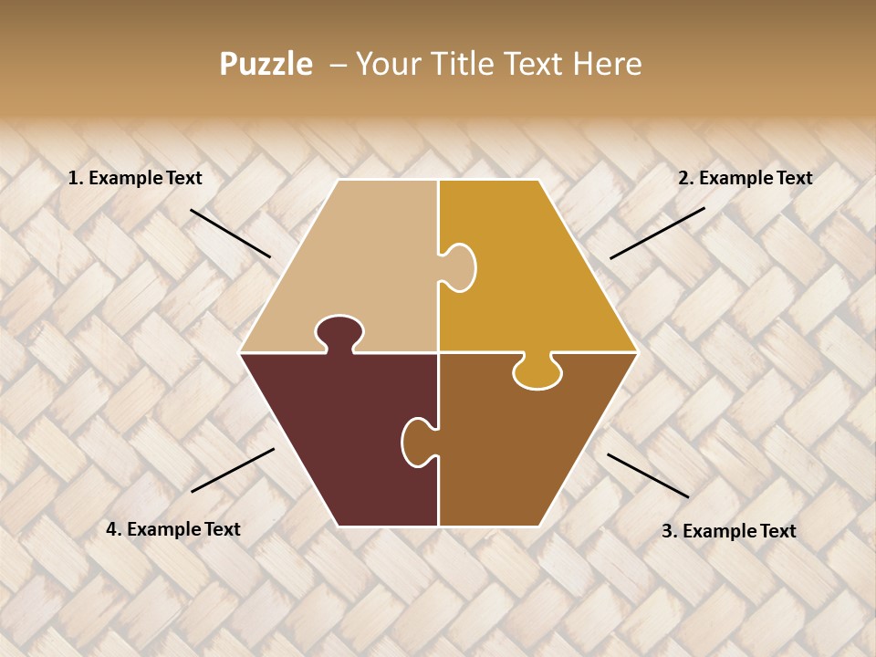 Wallpaper Yellow Basket PowerPoint Template