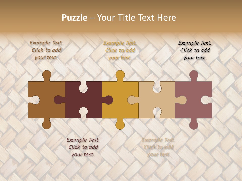 Wallpaper Yellow Basket PowerPoint Template