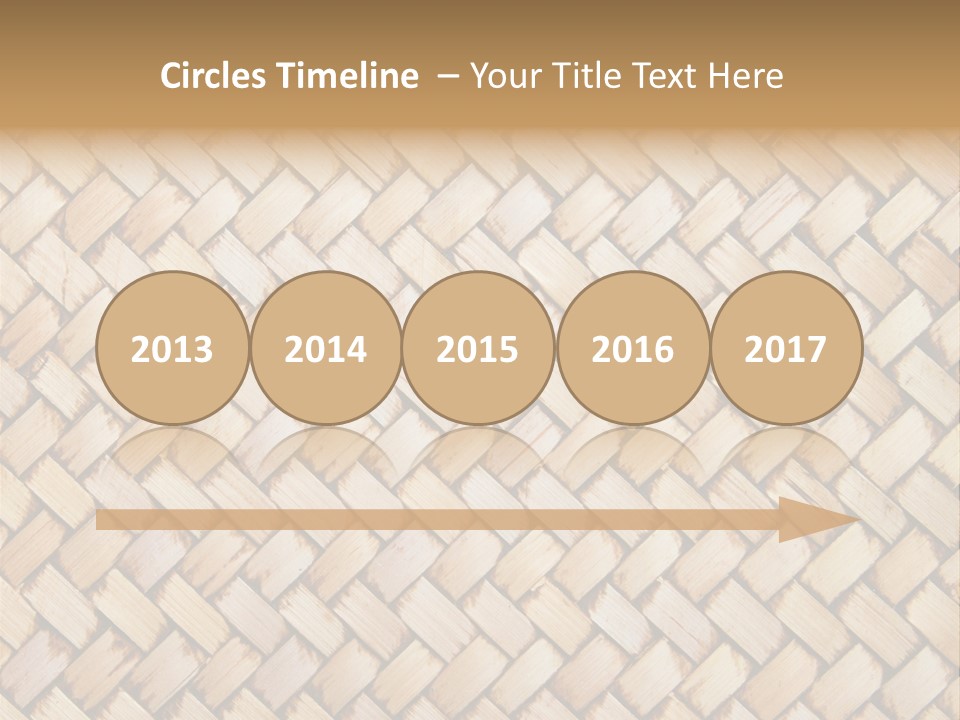 Wallpaper Yellow Basket PowerPoint Template