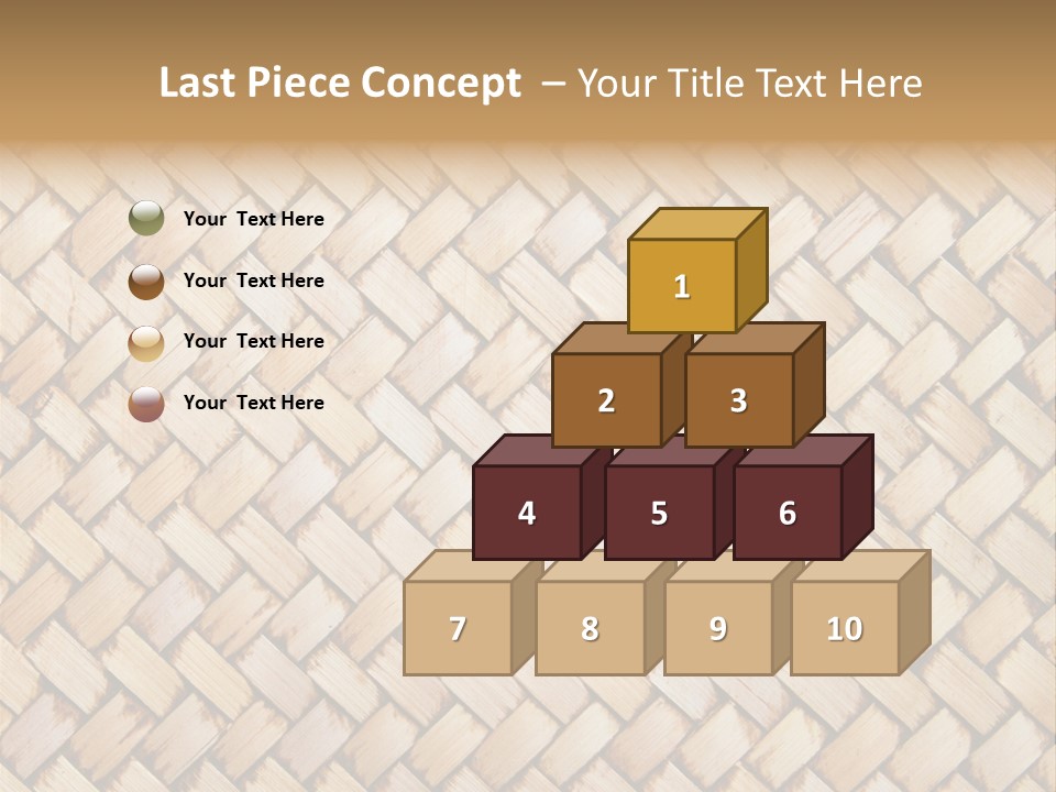 Wallpaper Yellow Basket PowerPoint Template