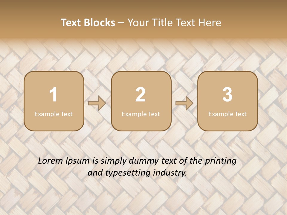 Wallpaper Yellow Basket PowerPoint Template