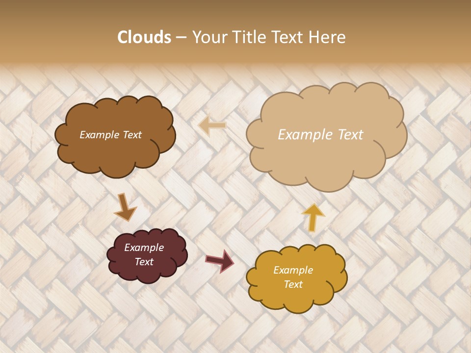 Wallpaper Yellow Basket PowerPoint Template