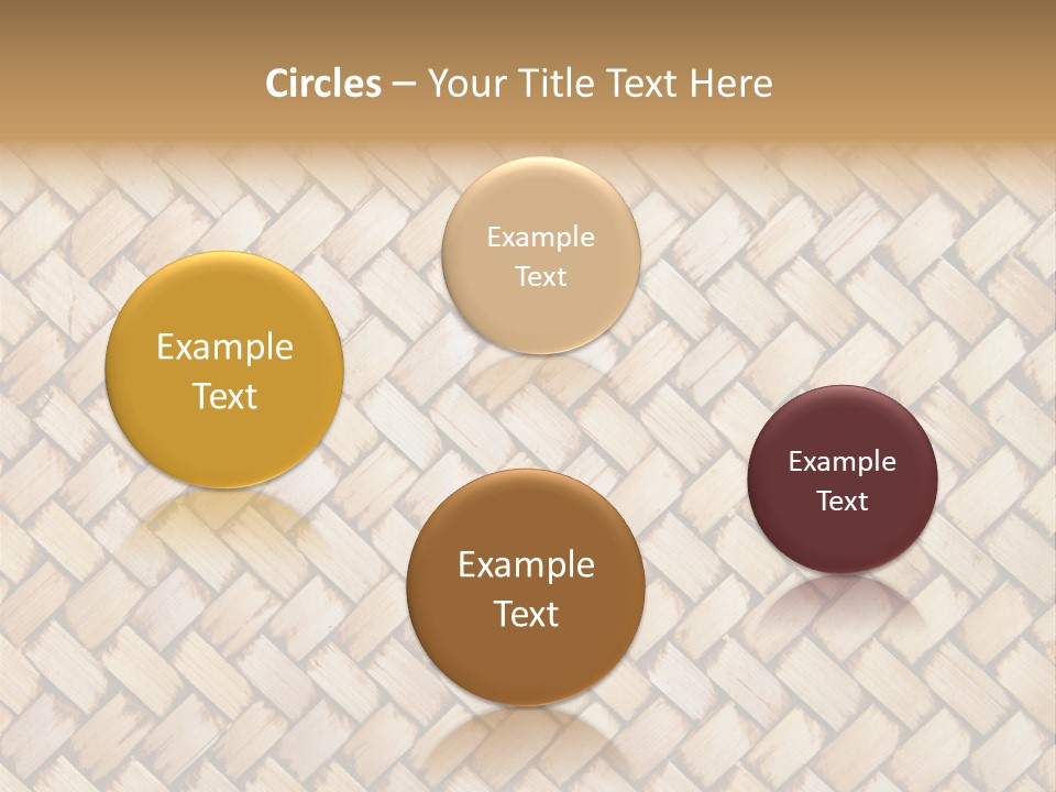 Wallpaper Yellow Basket PowerPoint Template
