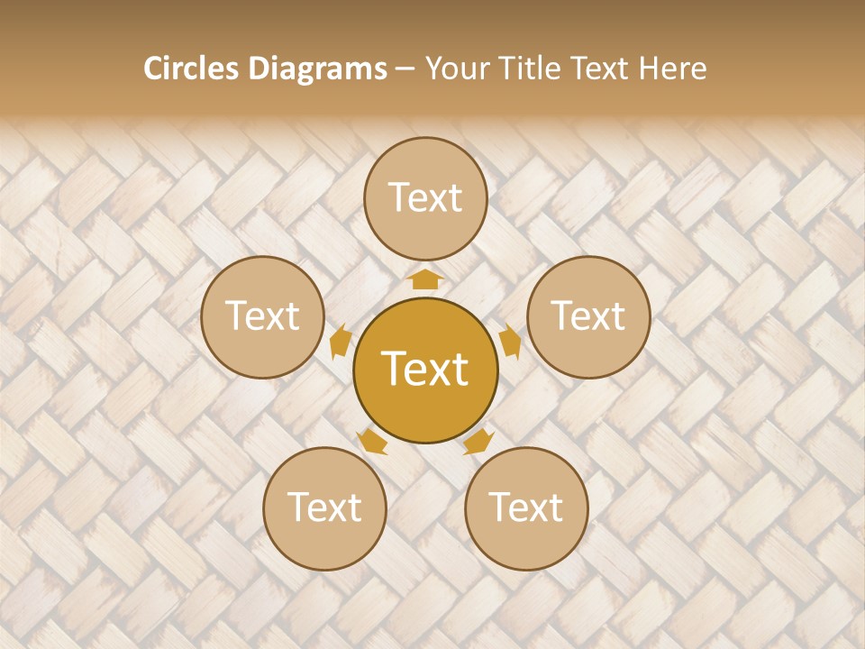 Wallpaper Yellow Basket PowerPoint Template