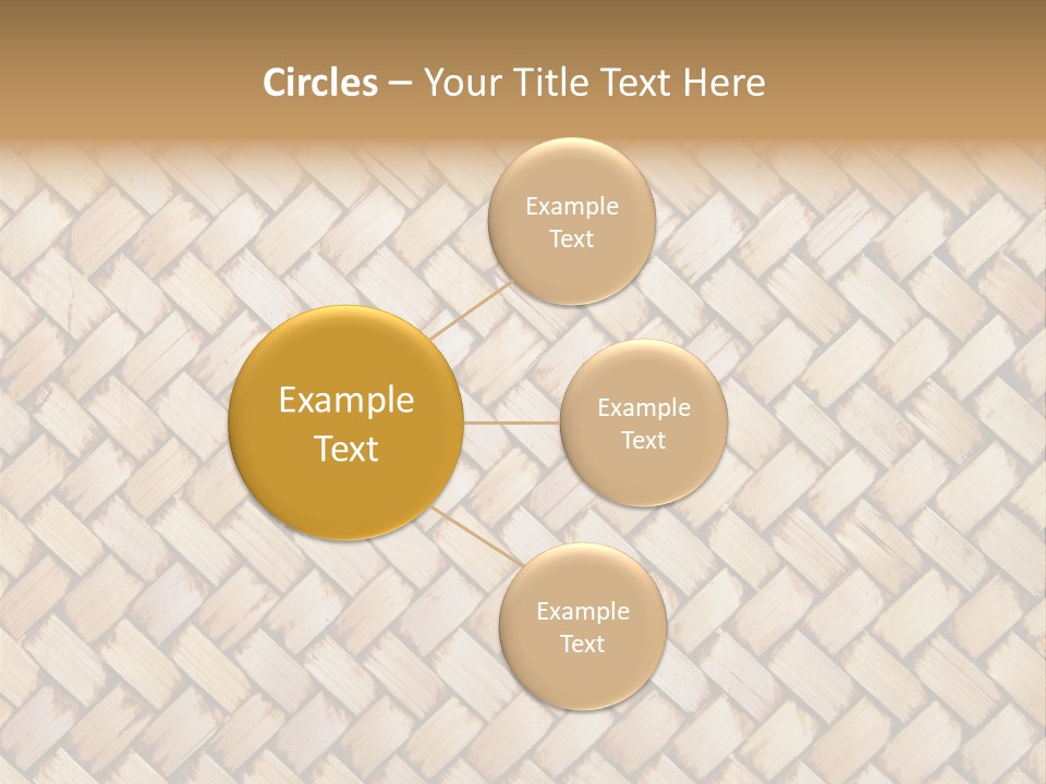 Wallpaper Yellow Basket PowerPoint Template
