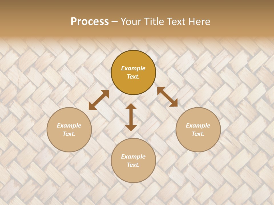 Wallpaper Yellow Basket PowerPoint Template