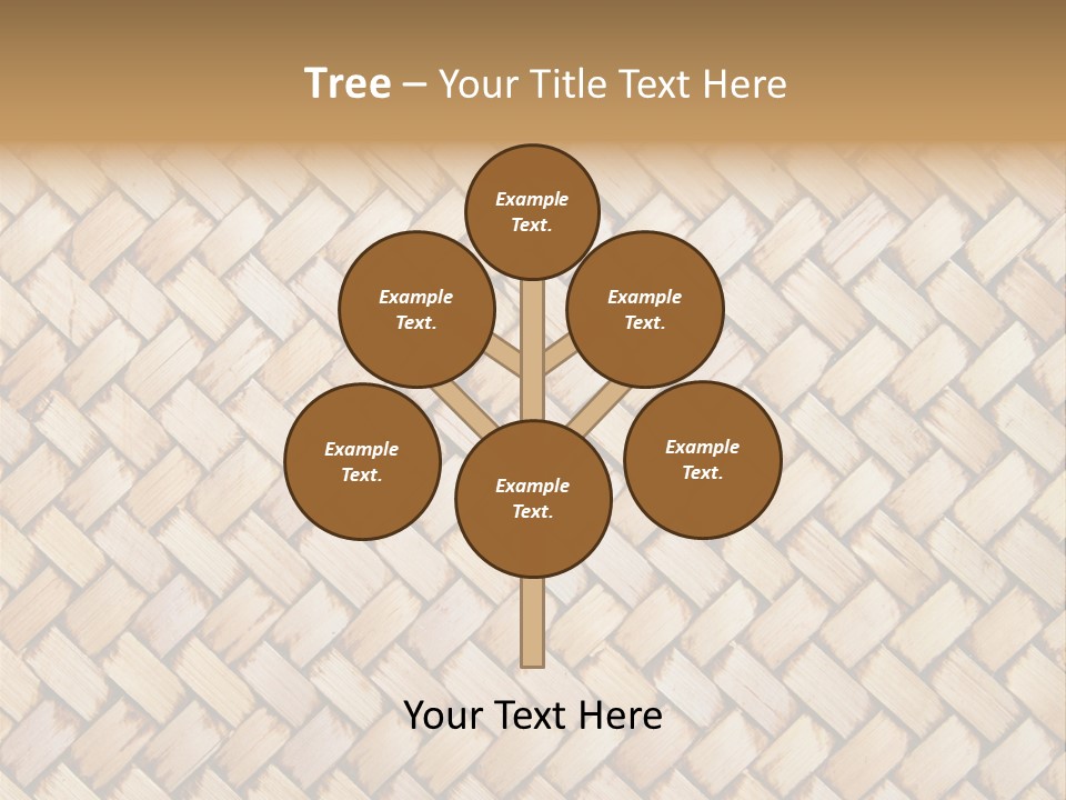 Wallpaper Yellow Basket PowerPoint Template