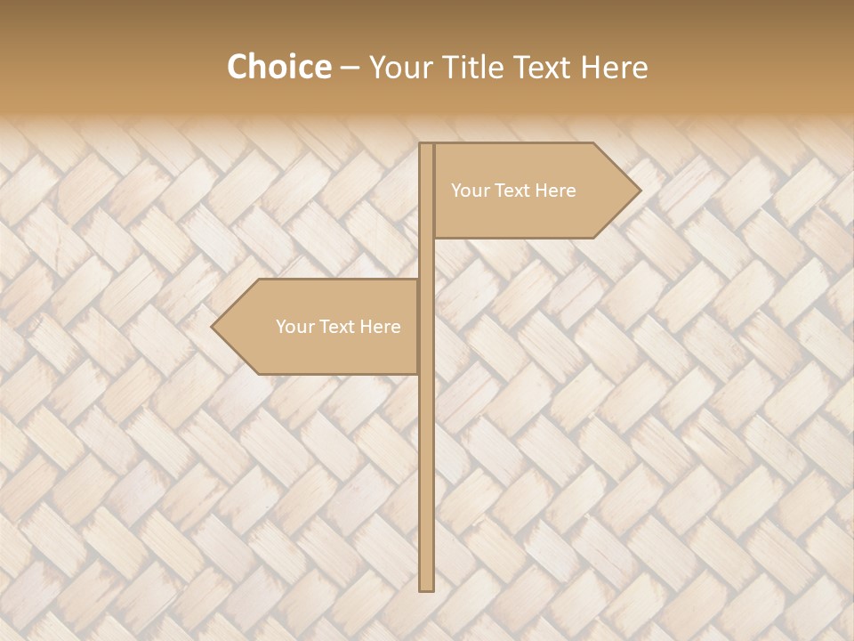 Wallpaper Yellow Basket PowerPoint Template