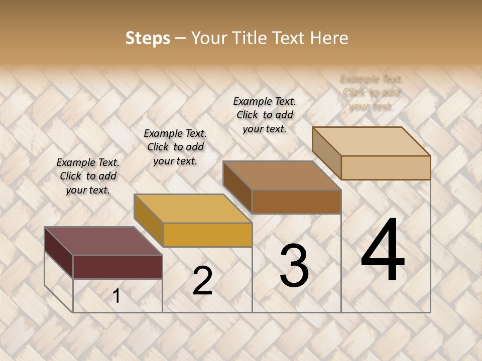 Wallpaper Yellow Basket PowerPoint Template