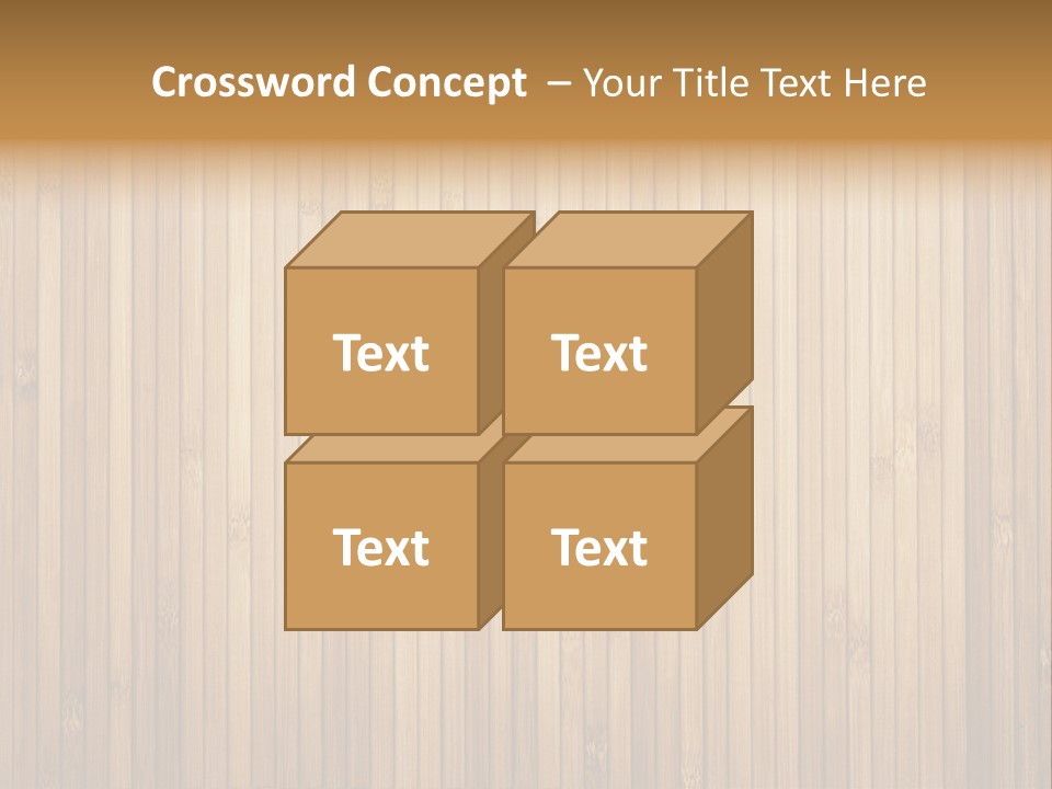 Grained Construction Floor PowerPoint Template