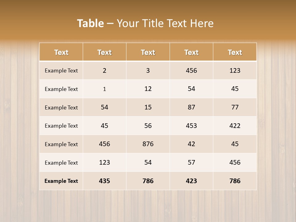 Grained Construction Floor PowerPoint Template