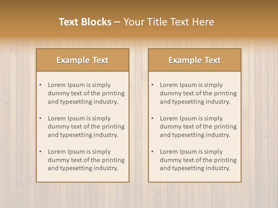 Grained Construction Floor PowerPoint Template