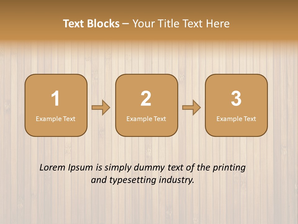 Grained Construction Floor PowerPoint Template