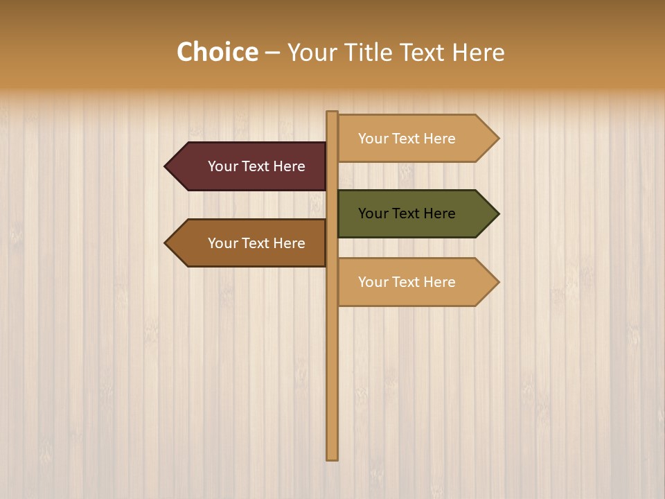 Grained Construction Floor PowerPoint Template