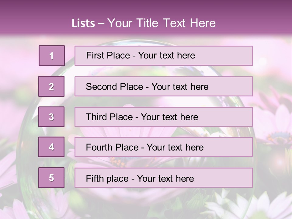 Sommer Traum Polarstern PowerPoint Template