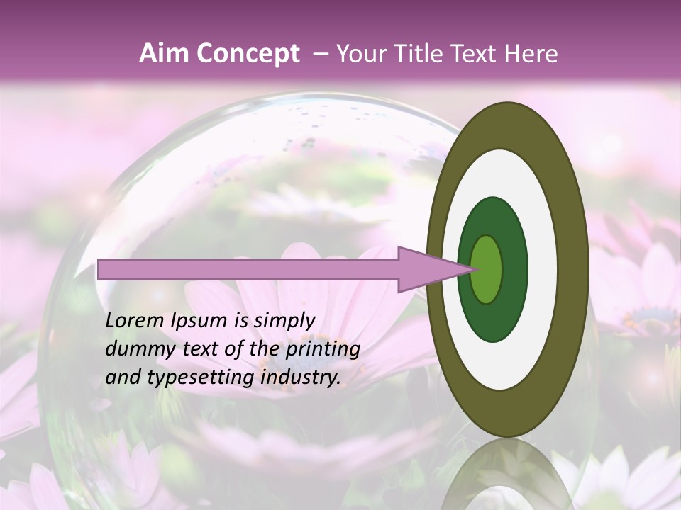 Sommer Traum Polarstern PowerPoint Template