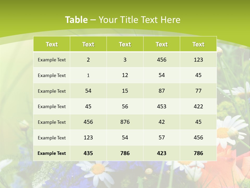 Energie Hom Gesundheit PowerPoint Template