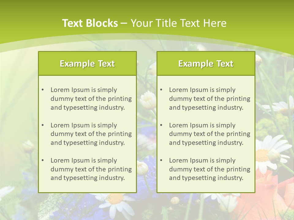 Energie Hom Gesundheit PowerPoint Template