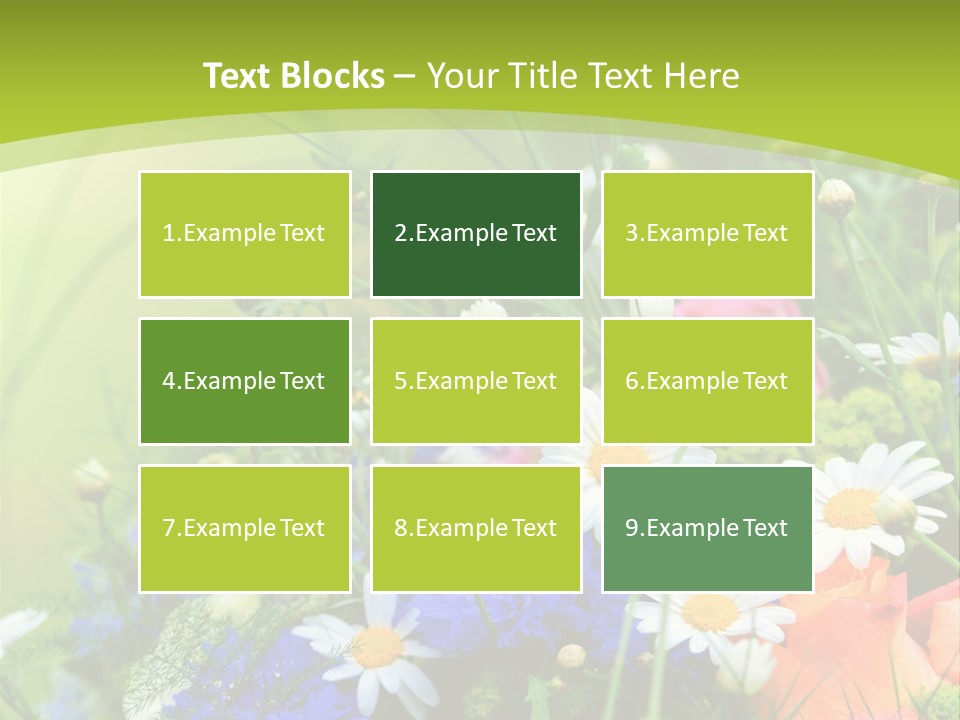 Energie Hom Gesundheit PowerPoint Template