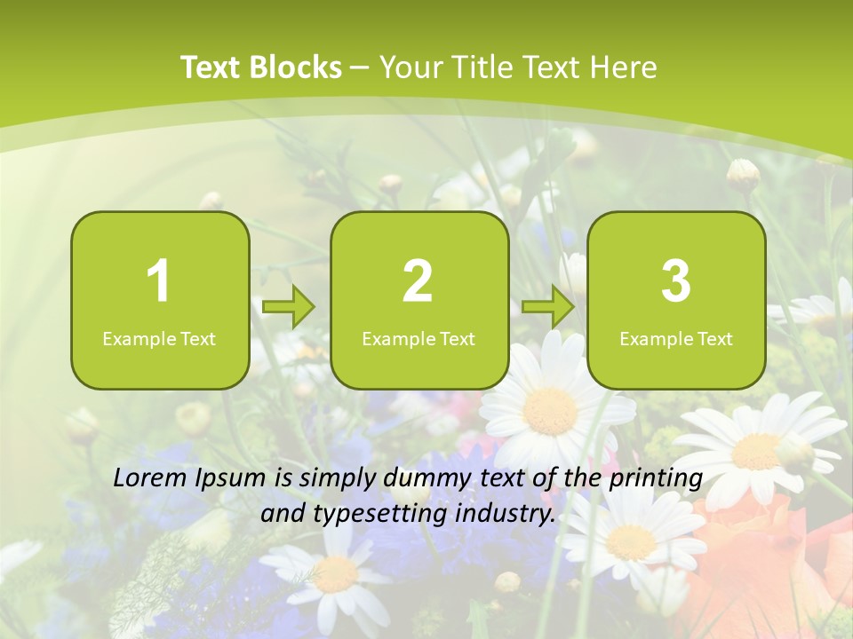 Energie Hom Gesundheit PowerPoint Template
