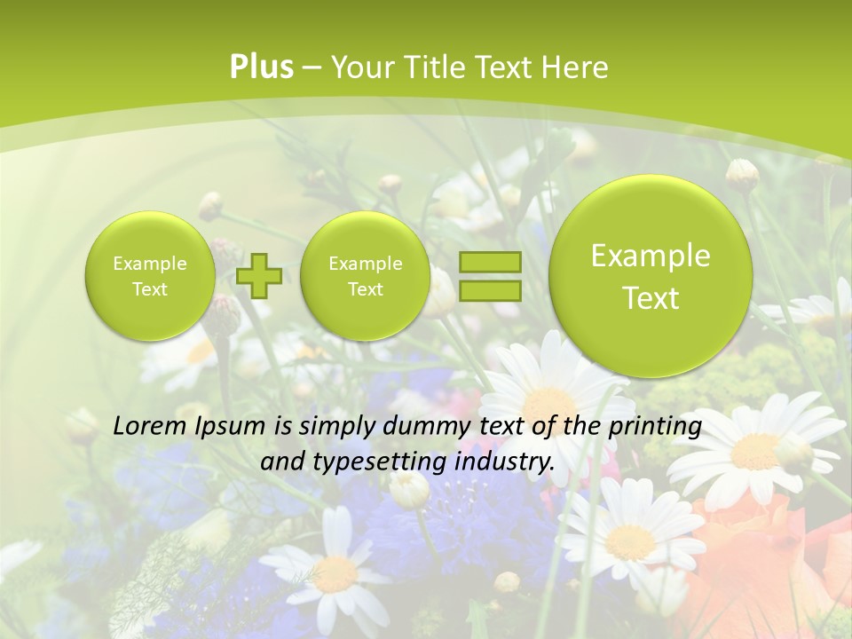 Energie Hom Gesundheit PowerPoint Template