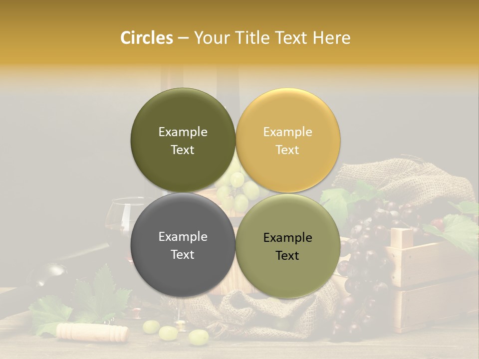 Snack Bottle Season PowerPoint Template