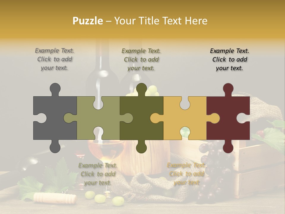 Snack Bottle Season PowerPoint Template