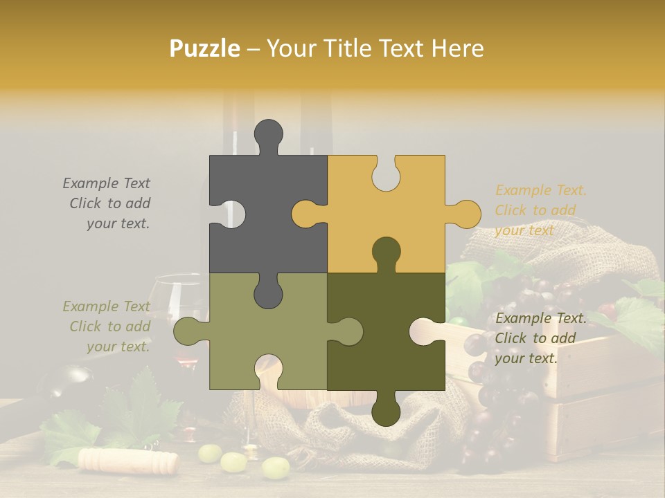 Snack Bottle Season PowerPoint Template