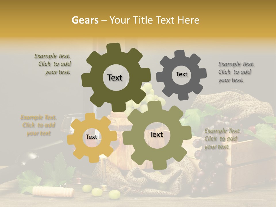 Snack Bottle Season PowerPoint Template