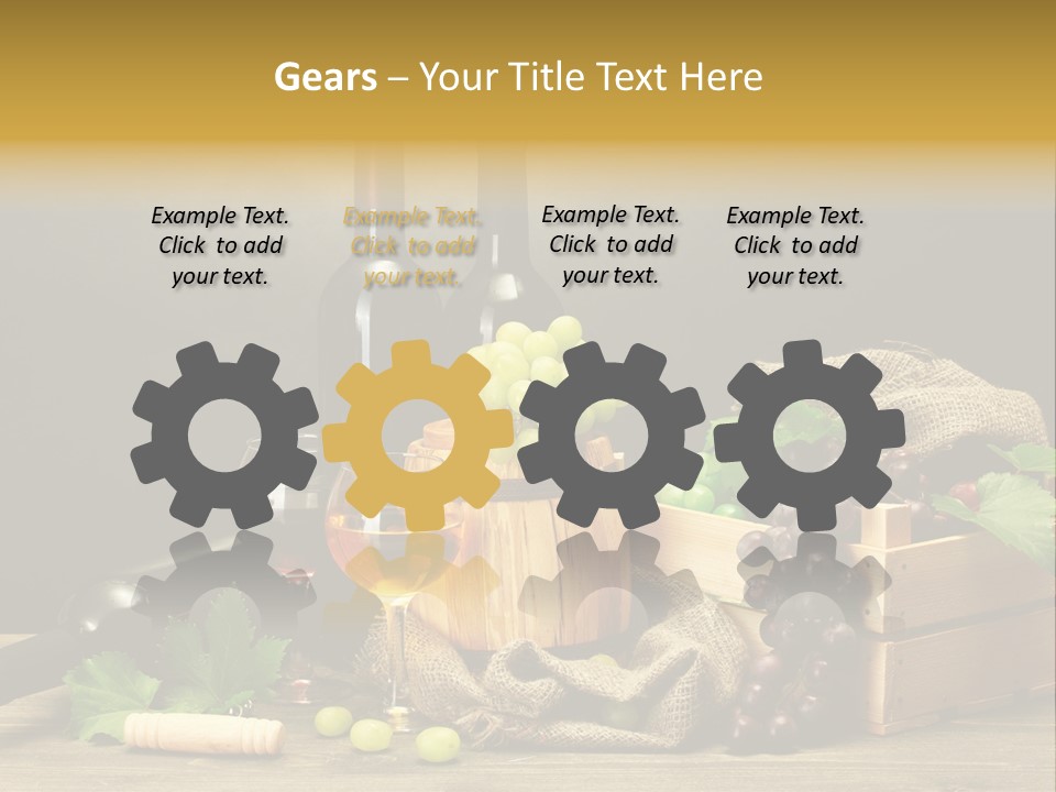 Snack Bottle Season PowerPoint Template