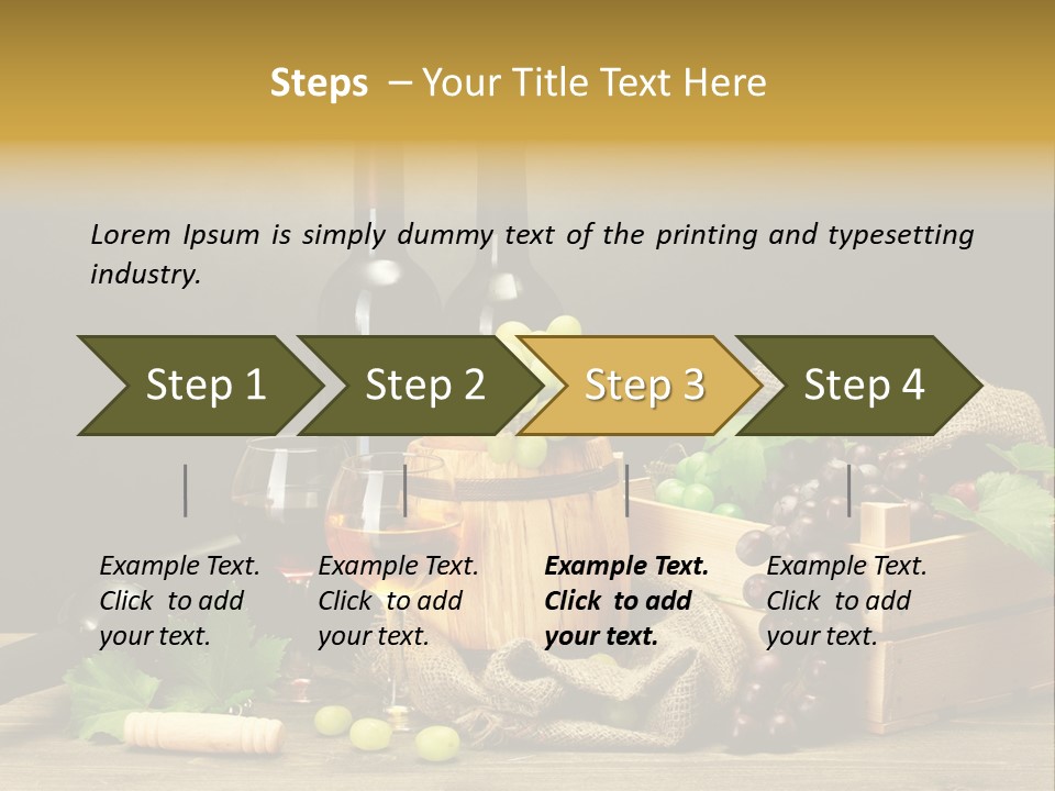 Snack Bottle Season PowerPoint Template