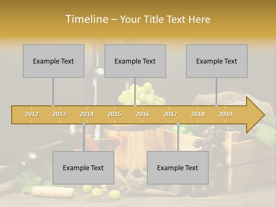 Snack Bottle Season PowerPoint Template