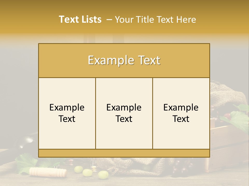 Snack Bottle Season PowerPoint Template